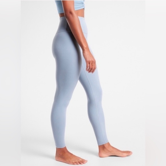 NWT Athleta Ultra High Rise Elation 7/8 Sky Blue Tight Size 1X. - Picture 2 of 8